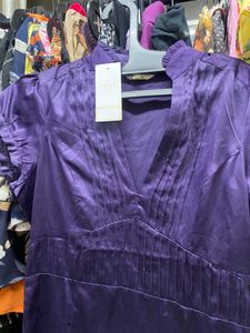 Elegant Purple Top