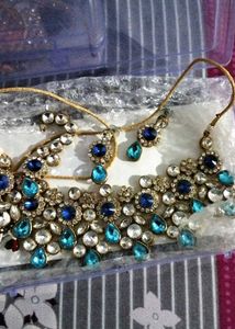 Beautiful Kundan Dezine Jewellery Set