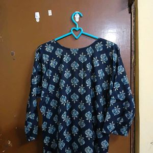 Stylish Blue Kurta Set with Dupatta
