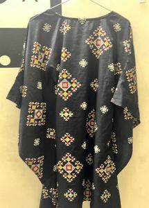NAVY BLUE KHAFTAN