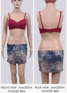 Padded Bra - Magenta