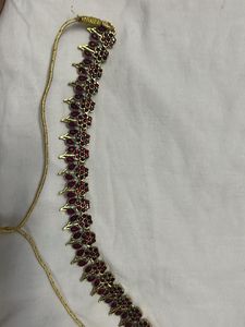Elegant Red Stone Necklace