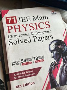 COMBO🎉JEE Main Solved Papers (Physics, Chemistry,