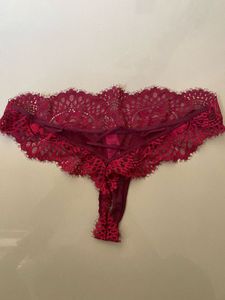 Lace Thong Panties - Set of 3