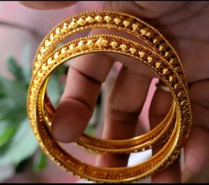 1gram goldplateNecklace &amp; earing&amp;bangle set