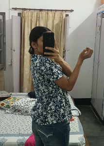Floral Print Short Sleeve Shirt
