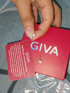 GIVA Sterling Silver CZ Stud Earrings