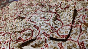 Embroidered Anarkali dress
