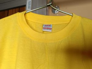 Bright Yellow Basic T-Shirt for women