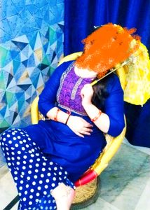 Short Blue 💙 Kurti
