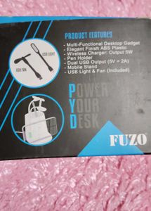 Charging Station with fan and light
