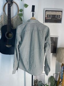 Lacoste Striped Button-Up Shirt