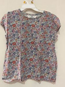 H&M Floral Print Top