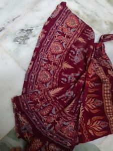 Elephant Print Wrap Skirt