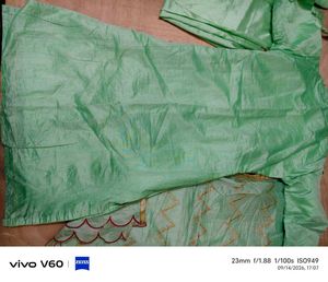 Light Green Embroidered Kurta Set and dupatta