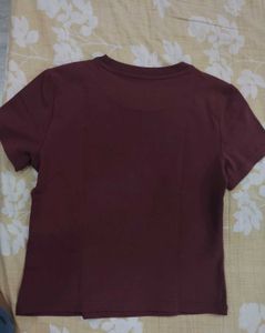 Puma Maroon Slim Fit Tee ❤️✨