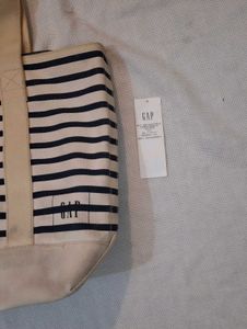GAP Striped Tote Bag