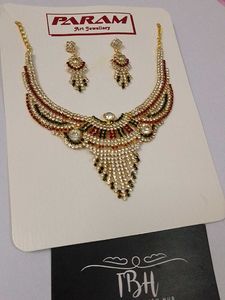 Param Art Jewellery Necklace &amp; Earring Set