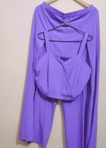 Lavender Co-ord Set For 36 Bust