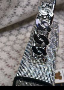 Sparkling Silver Evening Bag