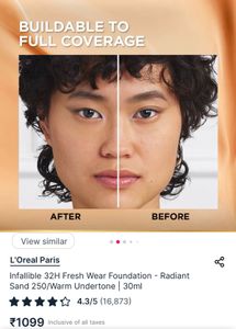 Brand New L'Oreal Infallible Foundation