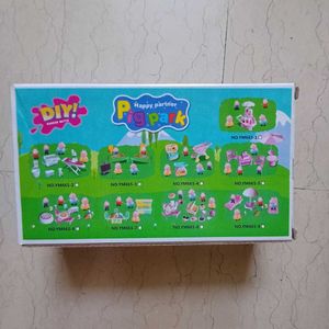 Peppa Pig Family Set With freebie Pepa-bag