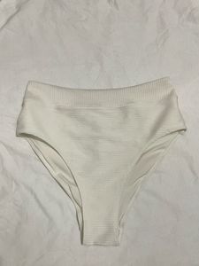 H&amp;M High-Waisted Ribbed Bikini Bottoms