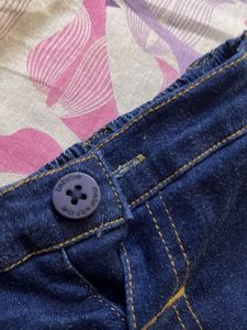 Classic Dark Wash Denim Jeans for Kids