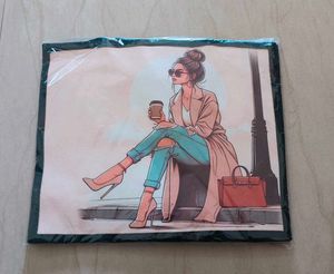 Trendy Tote Bag with Stylish Print