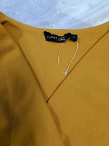 Women Sheath Yellow Dress💛