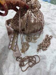 Jo Malone Embellished Velvet Potli