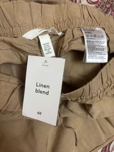 H&amp;M Linen blend trouser