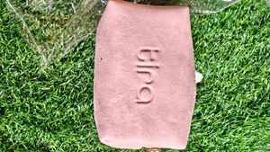 Tira Pink Suede Pouch