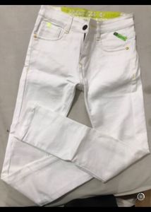 White Jeans Skinny Fit .. Brand New