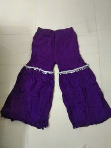 Embroidered Purple dress