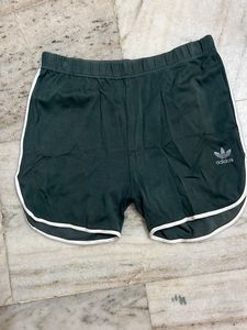 Adidas Women's Dark Green Shorts