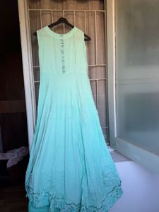 Beautiful Teal Ethnic Gown