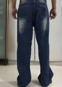 Men's Blue Wash Jeans