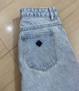 Light Wash Wide Leg Jeans
