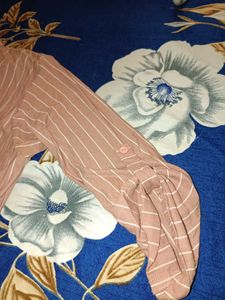 Striped Button-Up Kurta