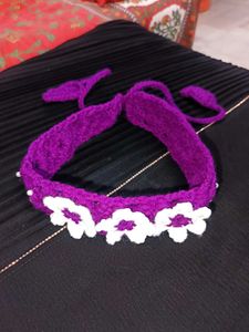Handmade crochet baby hair band 💫