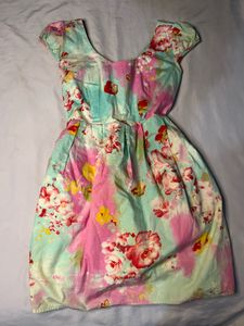 Floral Print Summer Dress