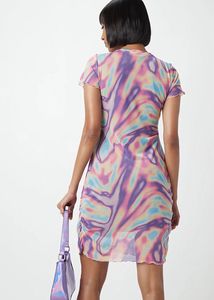 westside Tie-Dye Bodycon Dress
