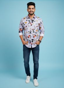 Mickey Mouse Shirt Medium Size