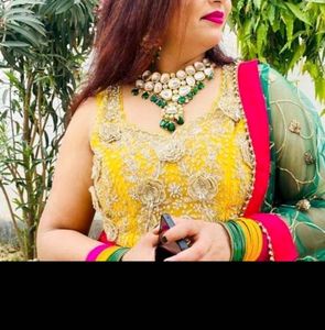 Very Beautiful Multi Crop Top Lehenga