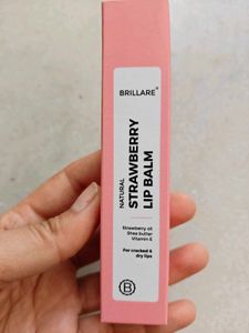 Brillare Natural Strawberry Lip Balm