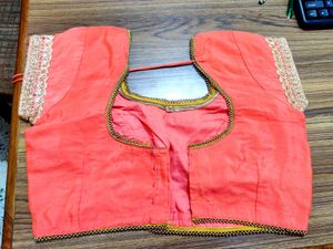 Vibrant Orange Lehenga set