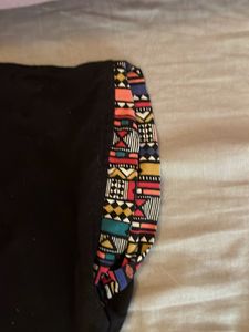Black Embroidered Top