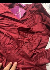 Elegant Maroon Kurta Unused with Stylish Color