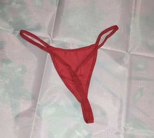 Sexy Red G-String Thong Panty
